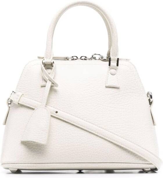 Maison Margiela 5AC leren shopper Beige