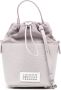 Maison Margiela 5AC kleine bucket-tas Paars - Thumbnail 1