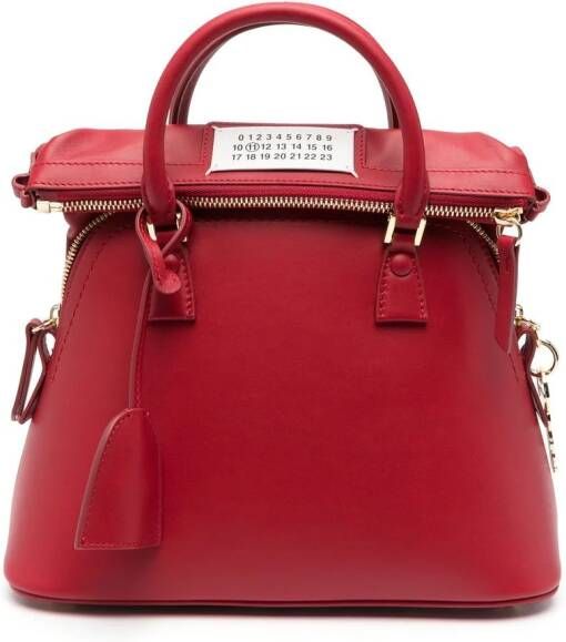 Maison Margiela 5AC kleine shopper Rood