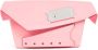 Maison Margiela Snatched leren clutch Roze - Thumbnail 1