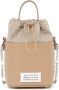 Maison Margiela 5AC kleine bucket-tas Roze - Thumbnail 1