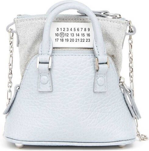 Maison Margiela 5AC Classique Baby tas met handgreep Blauw