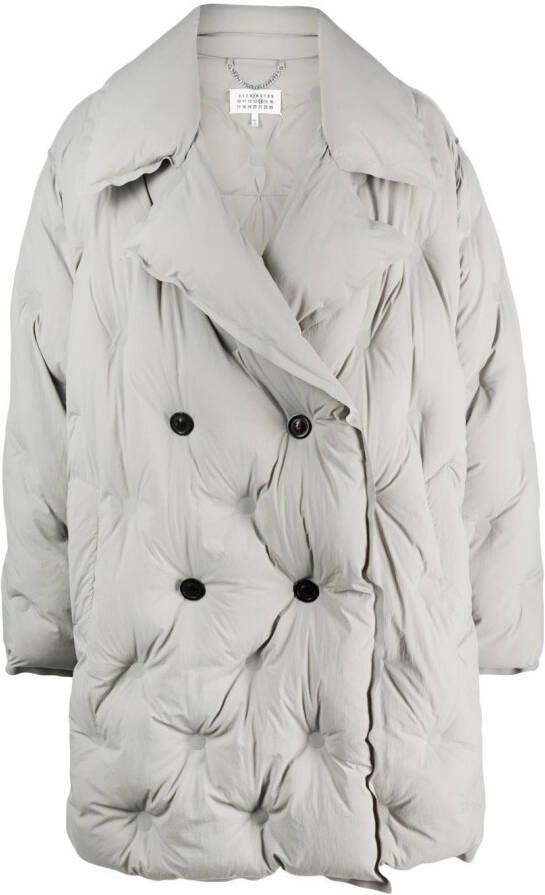 Maison Margiela Gewatteerde jas Grijs