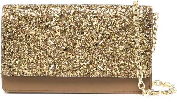 Maison Margiela Portemonnee met ketting Goud