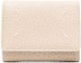Maison Margiela Leren portemonnee met vier stiksels Beige - Thumbnail 1