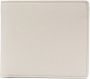 Maison Margiela Leren portemonnee met stiksels Beige - Thumbnail 1