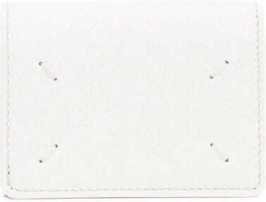 Maison Margiela Portemonnee met stiksels Wit