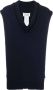 Maison Margiela Pullover met afwerking Blauw - Thumbnail 1