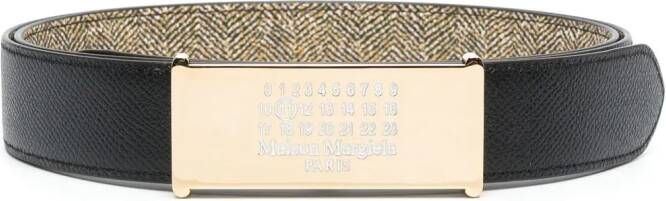 Maison Margiela Riem met logogesp Zwart
