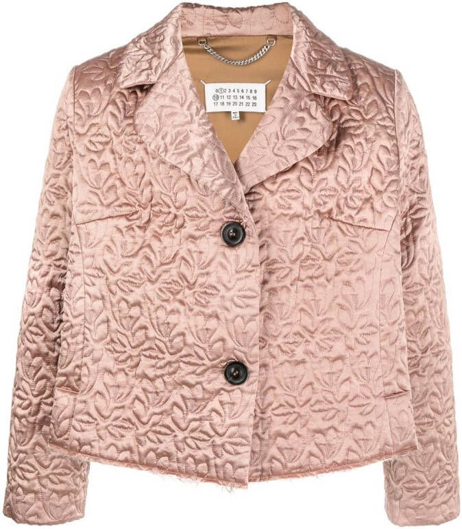 Maison Margiela Gewatteerd jack Roze