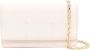 Maison Margiela Recicla leren portemonnee met ketting Roze - Thumbnail 1