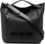 Maison Margiela Zachte 5AC leren shopper Zwart - Thumbnail 1