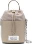 Maison Margiela 5AC kleine bucket-tas Beige - Thumbnail 1