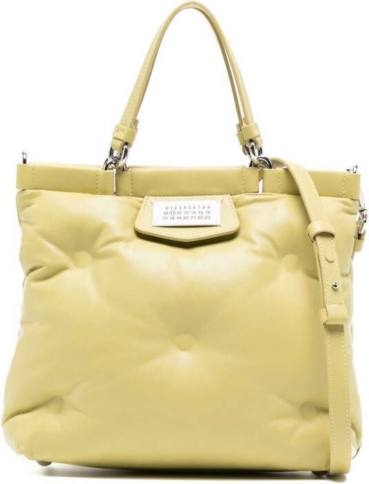 Maison Margiela Glam Slam kleine shopper Geel