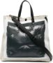 Maison Margiela Glam Slam shopper met print Beige - Thumbnail 1