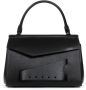 Maison Margiela Snatched leren shopper Zwart - Thumbnail 1