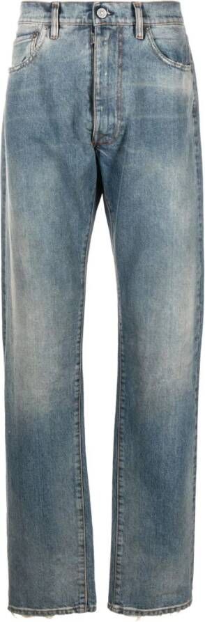 Maison Margiela Straight jeans Blauw