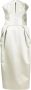 Maison Margiela Strapless mini-jurk Groen - Thumbnail 1