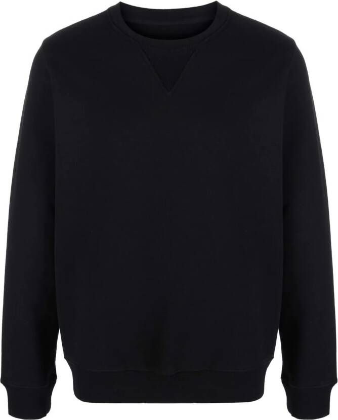 Maison Margiela Sweater met ronde hals Zwart