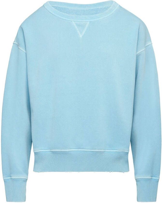 Maison Margiela Sweater met verlaagde schouders Blauw