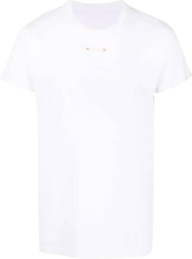 Maison Margiela T-shirt met logo Wit