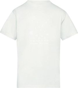 Maison Margiela T-shirt met logoprint Wit