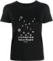 Maison Margiela T-shirt met print Zwart - Thumbnail 1