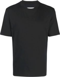 Maison Margiela T-shirt met stiksels Zwart