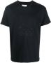 Maison Margiela Katoenen T-shirt met patroon Zwart - Thumbnail 1
