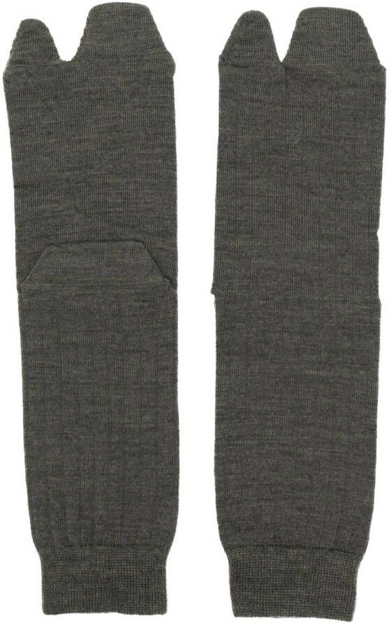 Maison Margiela Tabi sokken Groen