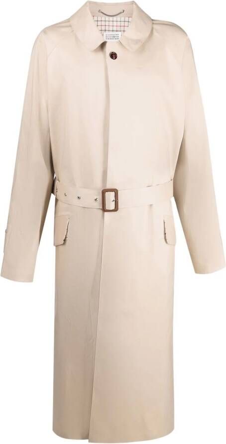 Maison Margiela Trenchcoat met ceintuur Beige