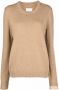 Maison Margiela Trui met ronde hals Beige - Thumbnail 1