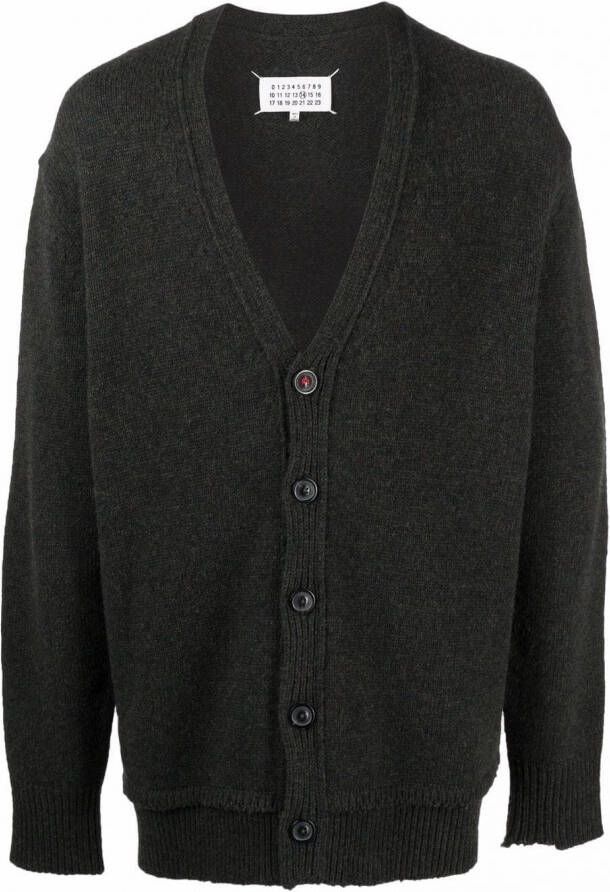 Maison Margiela Wollen vest Groen