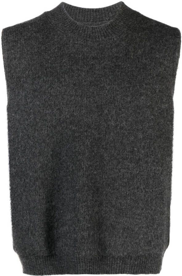 Maison Margiela Wollen gilet Grijs