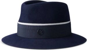 Maison Michel Vilten hoed Blauw
