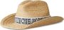 Maison Michel Austin hoed met geborduurd logo Beige - Thumbnail 1