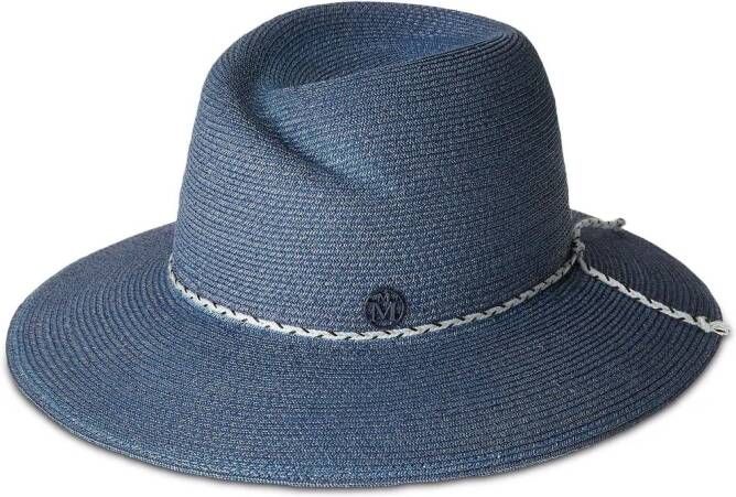 Maison Michel Fedora hoed Blauw