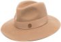 Maison Michel Fedora hoed Bruin - Thumbnail 1