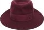 Maison Michel Andre fedora hoed Rood - Thumbnail 1