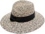 Maison Michel Hoed met brede rand Beige - Thumbnail 1
