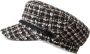 Maison Michel Tweed matrozenpet Wit - Thumbnail 1