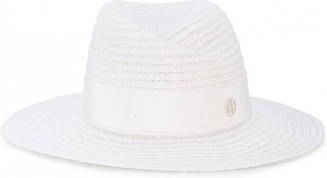 Maison Michel straw Virginie hat Wit
