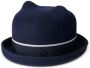 Maison Michel Vilten hoed Blauw - Thumbnail 1