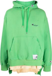 Maison Mihara Yasuhiro Oversized hoodie Groen