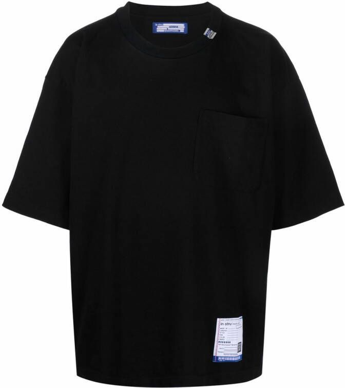 Maison Mihara Yasuhiro Oversized t-shirt Zwart