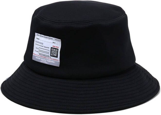 Maison MIHARA YASUHIRO Vissershoed met logopatch Zwart
