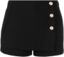 Maje Button-up shorts Zwart - Thumbnail 1