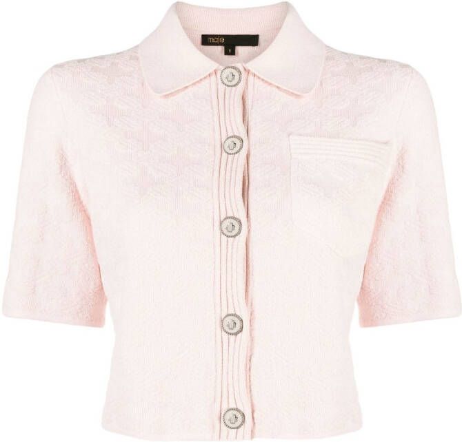 Maje Cropped top Roze