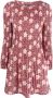 Maje Mini-jurk met bloemenprint Rood - Thumbnail 1