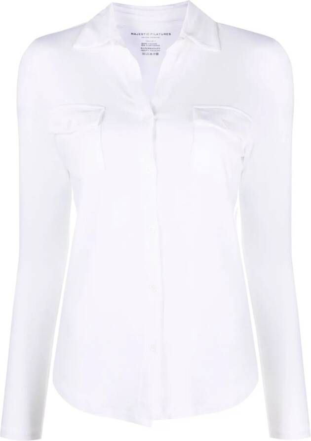 Majestic Filatures Blouse Wit